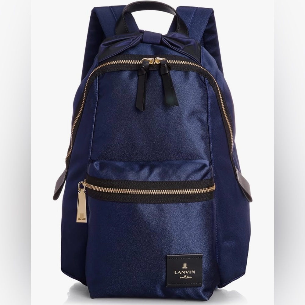 Lanvin en Bleu Women’s backpack in Navy Blue